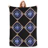 Symbol of Deceit Blanket Cookie Run Kingdom Fuzzy Funny Warm Throw Blankets for Bedspread Autumn/Winter