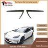 2019-IN Tesla Model 3 C Style Carbon Fiber Front Air Intake Bumper Canards