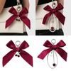 Fashion Pearls Cherrys Star Keychain with Ribbon Bowknot Handmade Sturdy Alloy Resin Charm for Women Ladies Daily Use