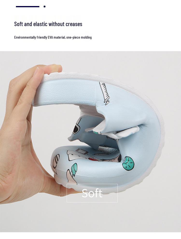 Men's & Women's Cartoon EVA Closed-Toe Soft Sole Protective Slippers for Operating Room & Laboratory