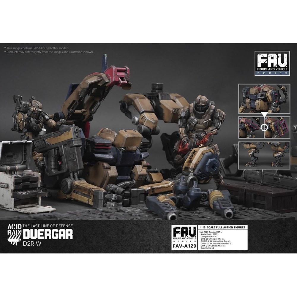 HiPlay Toy Alliance Acid Rain Wars Duerugal D2R-W FAV-A129 Articulated Figure Painted Complete Product