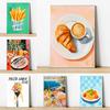 Еда Вино Фрукты Постер Холст Картины Пицца Паста Авокадо Суши Настенное Искусство Картинки для Дома Кухни Гостиной Декор Без Рамки
