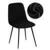 Velvet And Jacquard Short Back Chair Cover Bar Seat Covers Dining Covers Chair Stretch Dust Cover For Home Hotel Bar Wedding