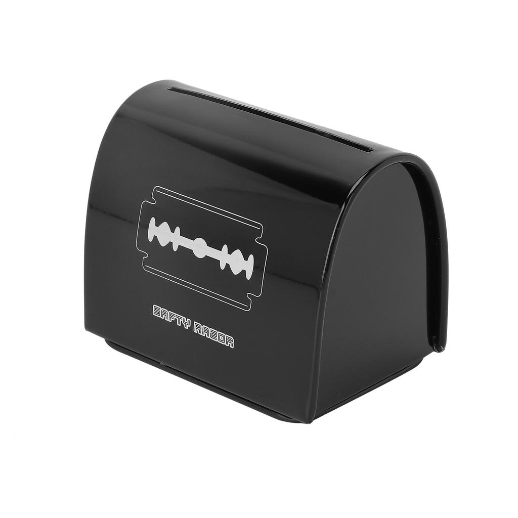 Контейнер для утилизации лезвий Герметичная конструкция Контейнер для утилизации бритв Большая вместимость Безопасное хранение Банка для использованных лезвий