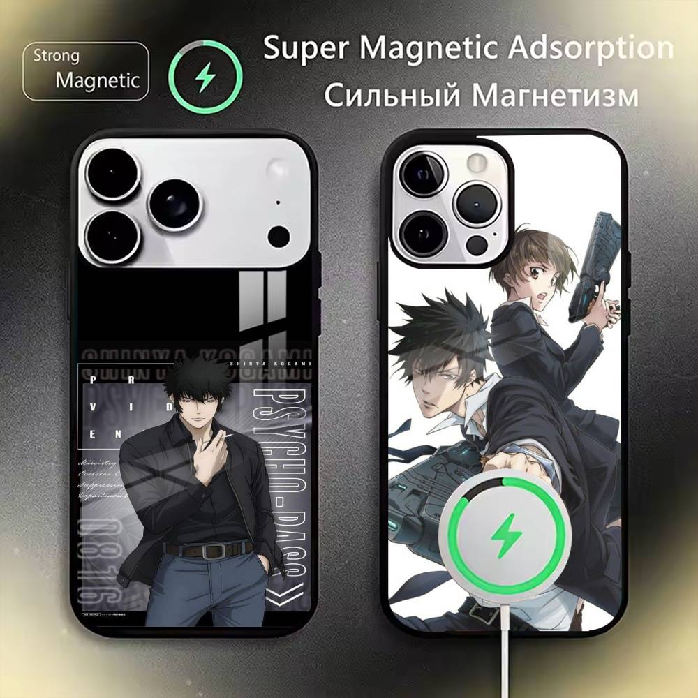 Чехол для телефона Overlord Shinya Kogami Магнитный с Magsafe Беспроводная зарядка Для iPhone17,16,15,14,13,12,11 Plus,Pro