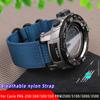 18 мм Для Casio PRG-250 PRG-260/500/550 ремешок для часов PRW25500/5100/5000/3500 нейлоновый ремешок для часов мужской водонепроницаемый дышащий браслет