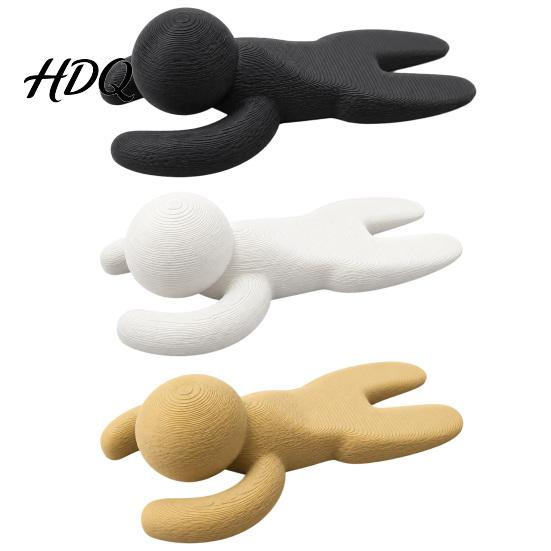 Декоративный дверной клин для дома, 3D-печатный стопор в форме человека и офисный аксессуар, прочный дверной упор со стабильной опорой, спальня