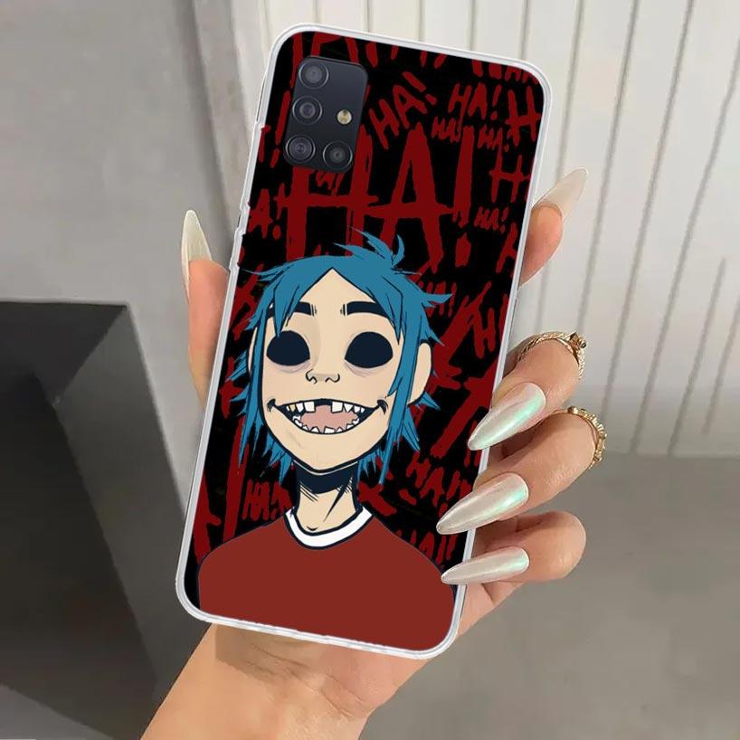 Чехол для телефона Gorillaz Anime для Samsung Galaxy A52 A32 A22 A12 A02S A50S A30S A10S Note 20 Ultra 10 Plus S10 A31 A20 A71 A72 Galax