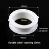 Plug Single/Double-Sided Plastic Water Outlet Drain Ring Water Pipe Hole Cover Decorative Cover Drain Ring Opening Cover Plug