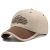 NORTHWOOD Short Brim Letter Breathable Baseball Cap New Men's Women's Soft Top Peaked Cap Outdoor Sun Baseball Hat