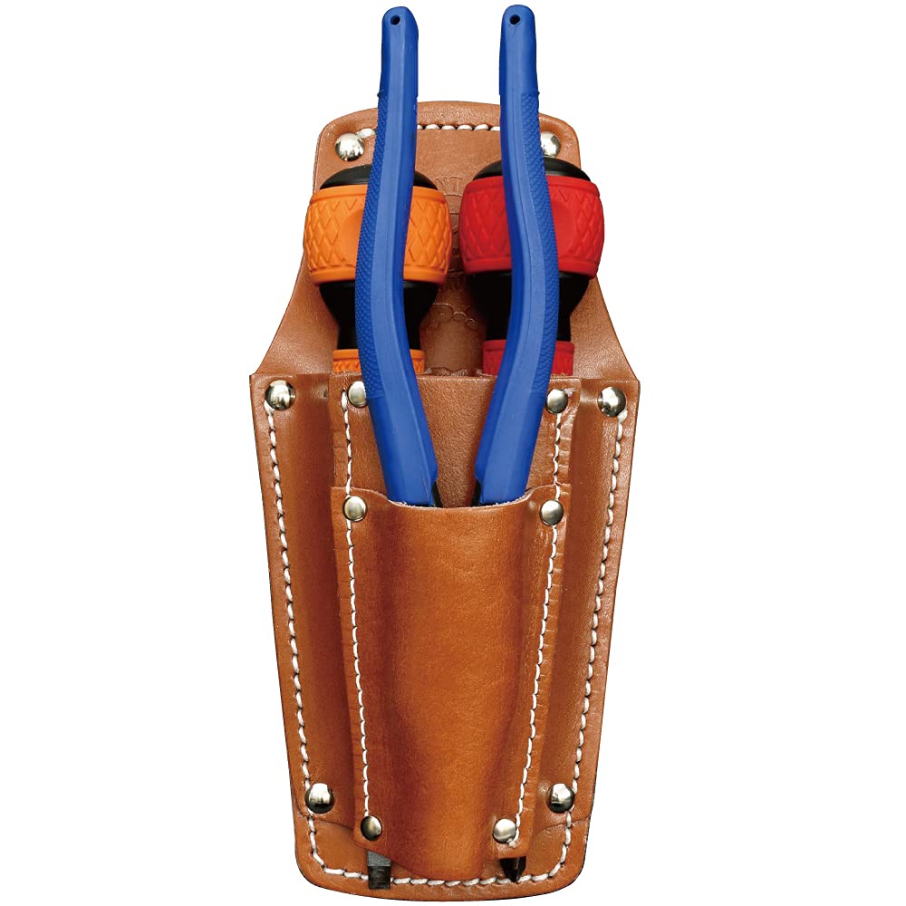 Карманный держатель для электрика из коровьей кожи MARVEL, плоскогубцы/отвертка MDP-38