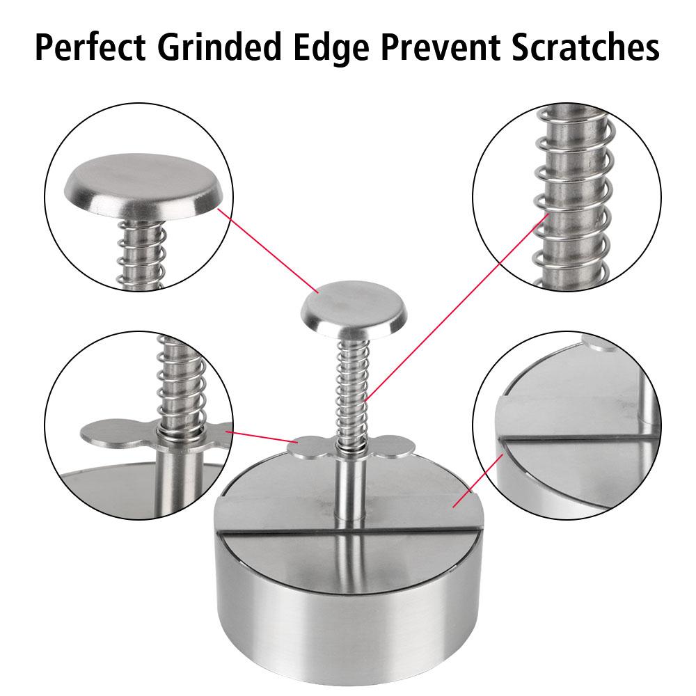 Pork Beef Manual Mold Hamburger Press Kitchen Tools 304 Stainless Steel Burger Patty Maker for Grill Griddle Meat