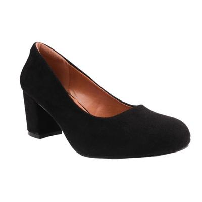 Женские туфли-лодочки Melrose Suede Wide Medium Block Heel