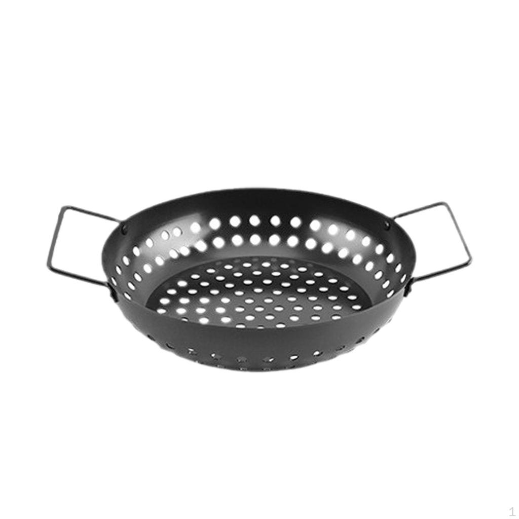 , Grill Basket, Practical with Handles, Bakeware, Tray for Restaurant Kitchen, Roasting At