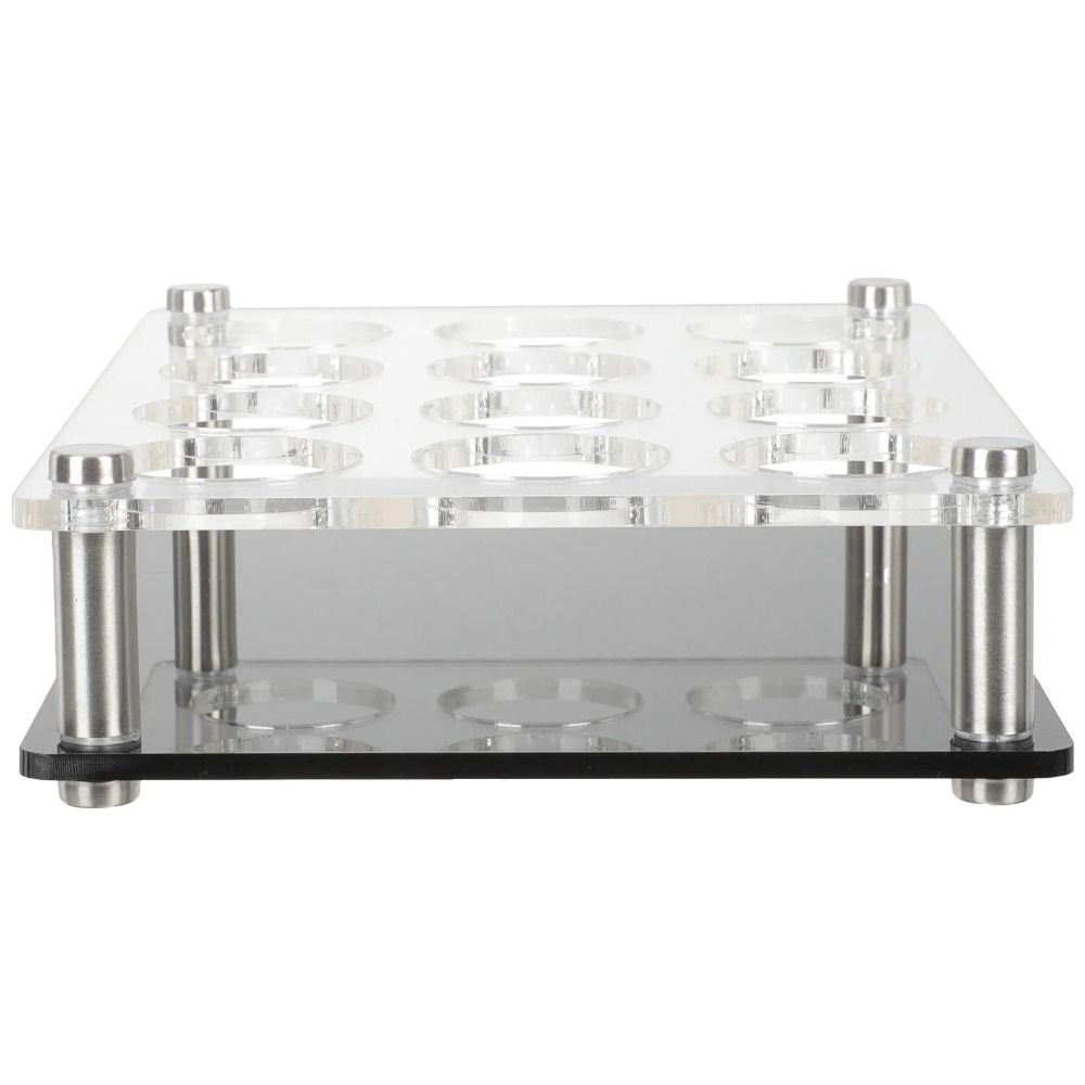 Multi-slots Wine Cup Holder 32/38mm Shot Glasses Holder Supplies Shelf Cup Serving Tray  Champagne