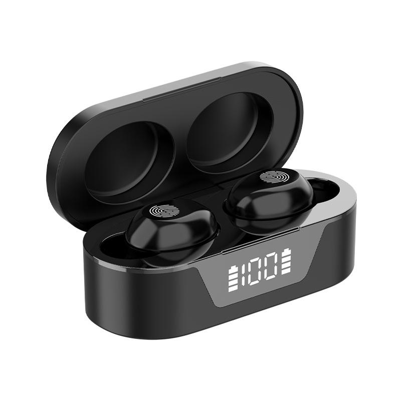 Bluetooth Headset with Battery Display Touch TWS5.2