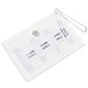 Японский кошелек для монет Affecto + мешочек ПВХ прозрачный 1 слой