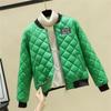 Bella Philoosphy Autumn Green Black Jacket Women Korean Parkas Lady Solid Short Jackets Female O-neck Casual Outwear Coats