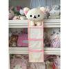 Милая настенная сумка-органайзер Rilakkuma, большая вместимость, для общежития, приемник для мелочей, сумка на дверь, аксессуары для хранения дома