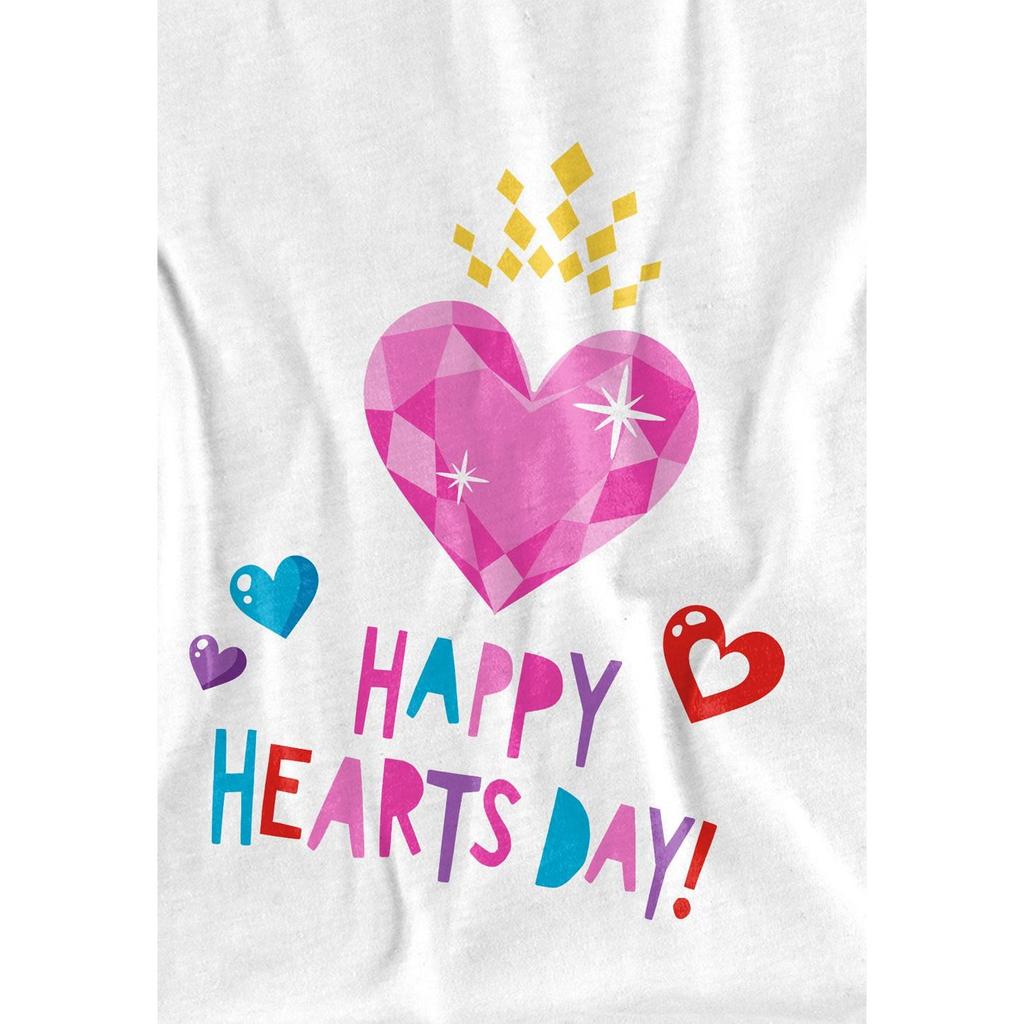 Disney Princess Childrens/Kids Happy Hearts Day Valentine`s Day T-Shirt