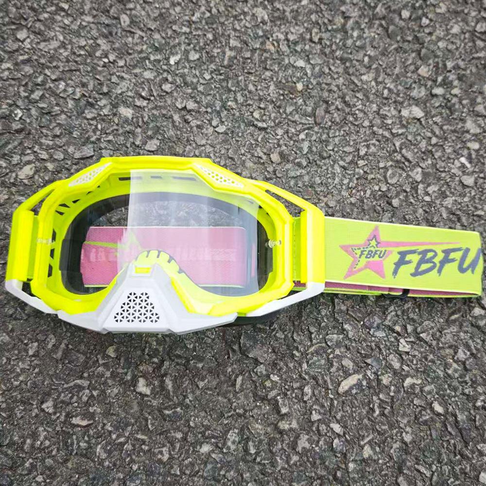 Goggles for motorcycle off-road outdoor 100% windproof and dustproof cycling and skiing windproof and dustproof goggles