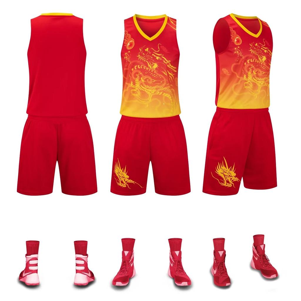 Быстросохнущая мужская и женская командная форма с рисунком дракона, форма для фестиваля лодок-драконов, форма для соревнований лодок-драконов