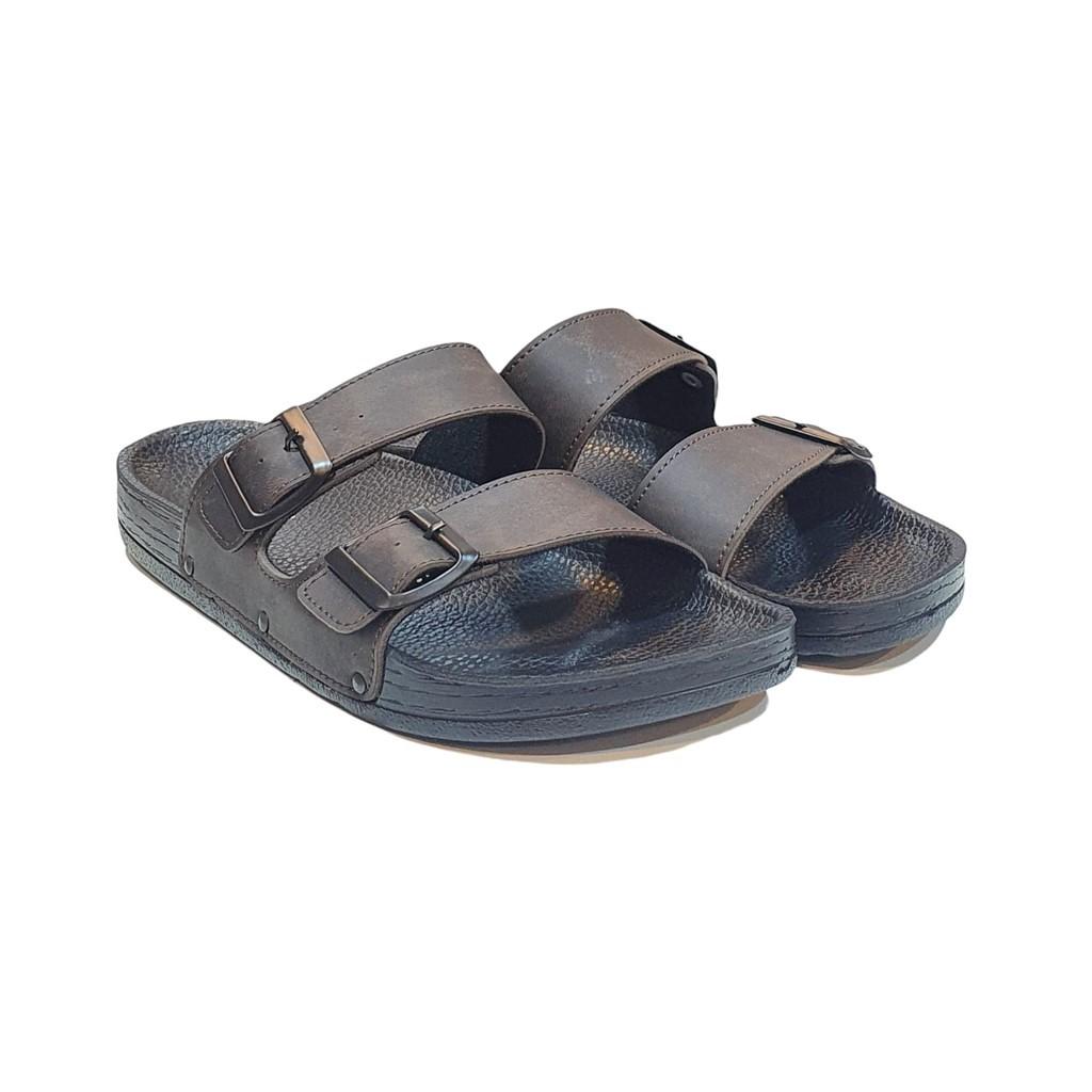 Pierre Cardin Мужские тапочки с двойным ремешком и регулируемой анатомической подошвой