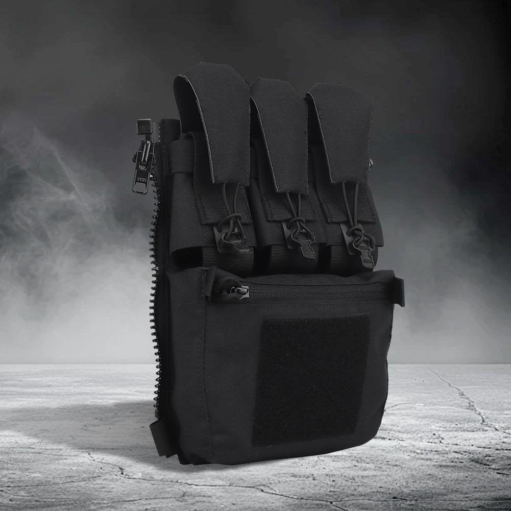 Задняя панель с застежкой-молнией на задней панели, карман для мультитулов, охотничий жилет, штурмовая задняя панель, быстросъемный чехол, пейнтбол, страйкбол, аксессуары