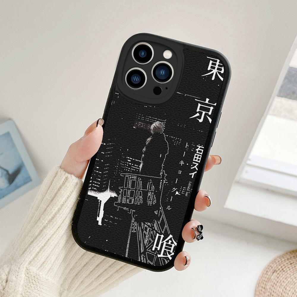 Чехол для телефона Tokyo Ghoul Kaneki Ken Anime для Iphone 14 13 11 12 Pro MAX 13 12 MiNi 7 8plus 14 13 PRO X XS 12 XR Чехлы из овечьей кожи