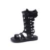 2023 Summer Fashion High-Top Roman Sandals for Girls - Stylish Princess Shoes for Older Children