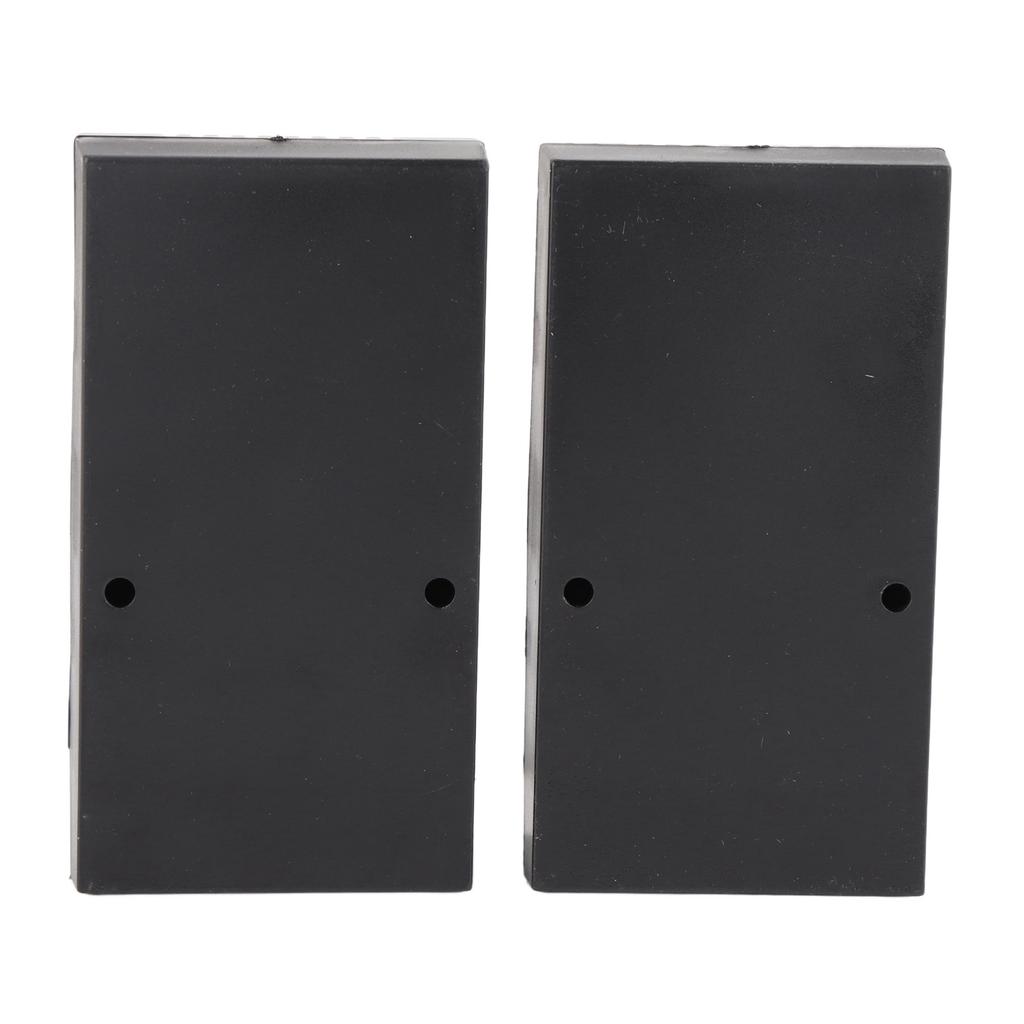 2Pcs Car Audio Crossover 2 Way 100W Output 12V Correct Sound ABS Shell Car Speaker Crossover for Vehicle