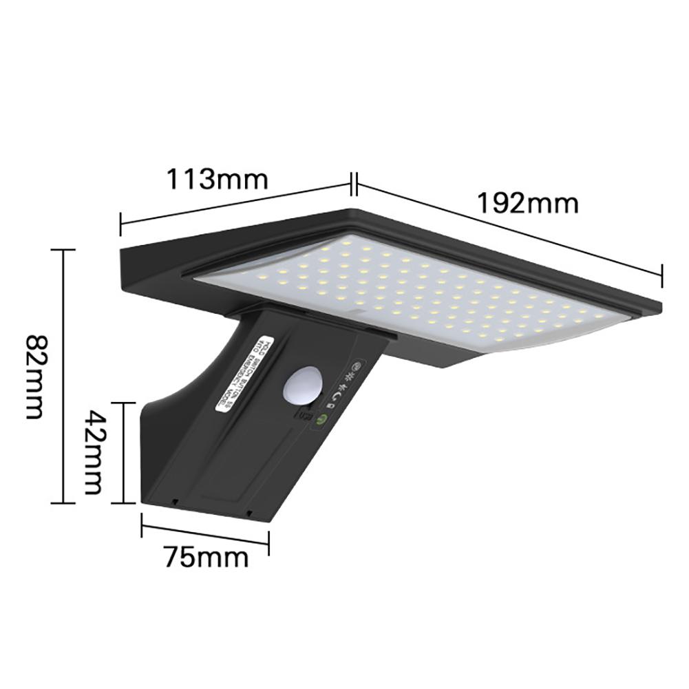Outdoor Solar Lights Wireless Motion Sensor Outdoor Lights 180 Wide Angle 4