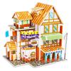 Cartoon Three-Dimensional Puzzle Children's Handmade DIY Toys Paper Card Villa Building Model Desktop Decoration