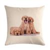 18 Inch Pillowcase Cute Dog Pattern Seat Sofa Bedroom Lumbar Cushion Cover Home Decoration Pillowcase
