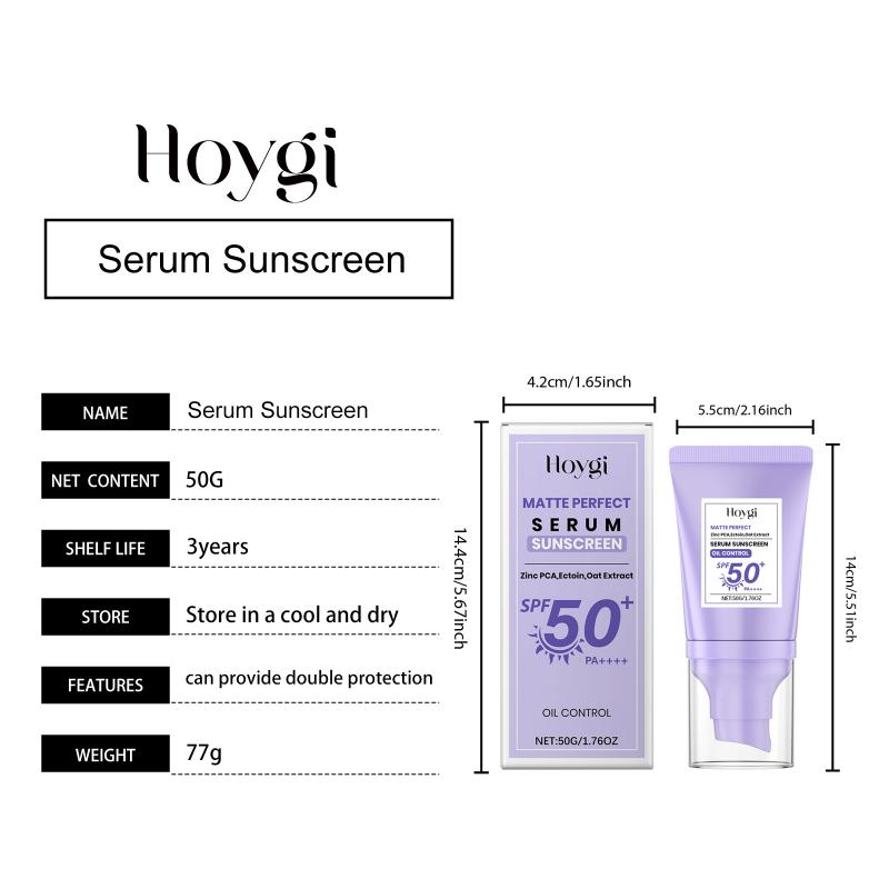 Hoygi 50G Spf50+ Uv Sunscreen Stick Moisturizing Lightweight Oil Control Refreshing Face Solar Blocker Facial Sun Isolate Cream