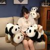 Soft Panda Doll Plush Toy Zoo Black and White Giant Panda Doll Girl Ragdoll