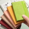 1PC Mini A7 Agenda Book PU Leather Notebook Pocket Notepad To Do List Diary Weekly Planner Office School Stationery