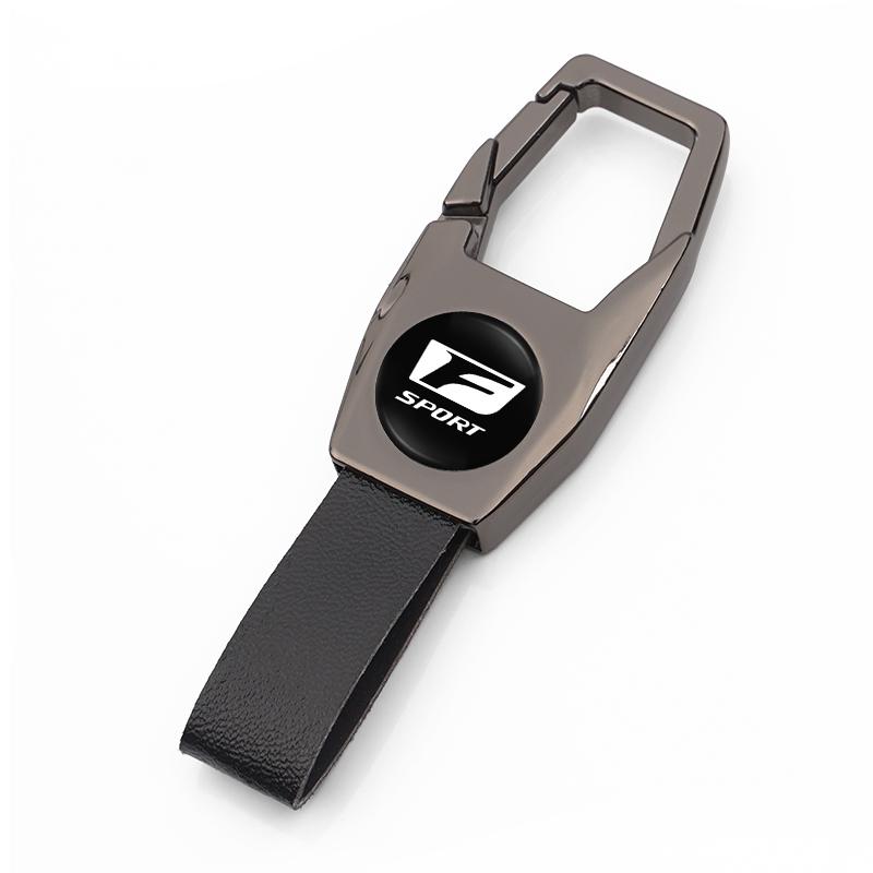 Emblems Car Logo Key Waist Buckle Auto Key Ring Keychains Accessories For Lexus F SPORT ES RX NX LS UX LM LX GX LC RZ IS CT GS R