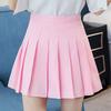 Women's Fashion High Waist Pleated  Skirt Slim Waist Casual Tennis Skirt