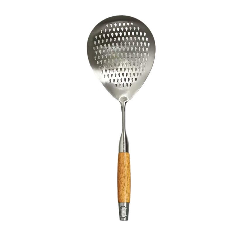 Stainless Steel Slotted Strainer Spoon
