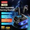 Оригинальные беспроводные наушники Lenovo LP27 ANC с функцией интеллектуального шумоподавления, наушники TWS Bluetooth 5.4, наушники-вкладыши, музыкальная игровая гарнитура с двойным режимом
