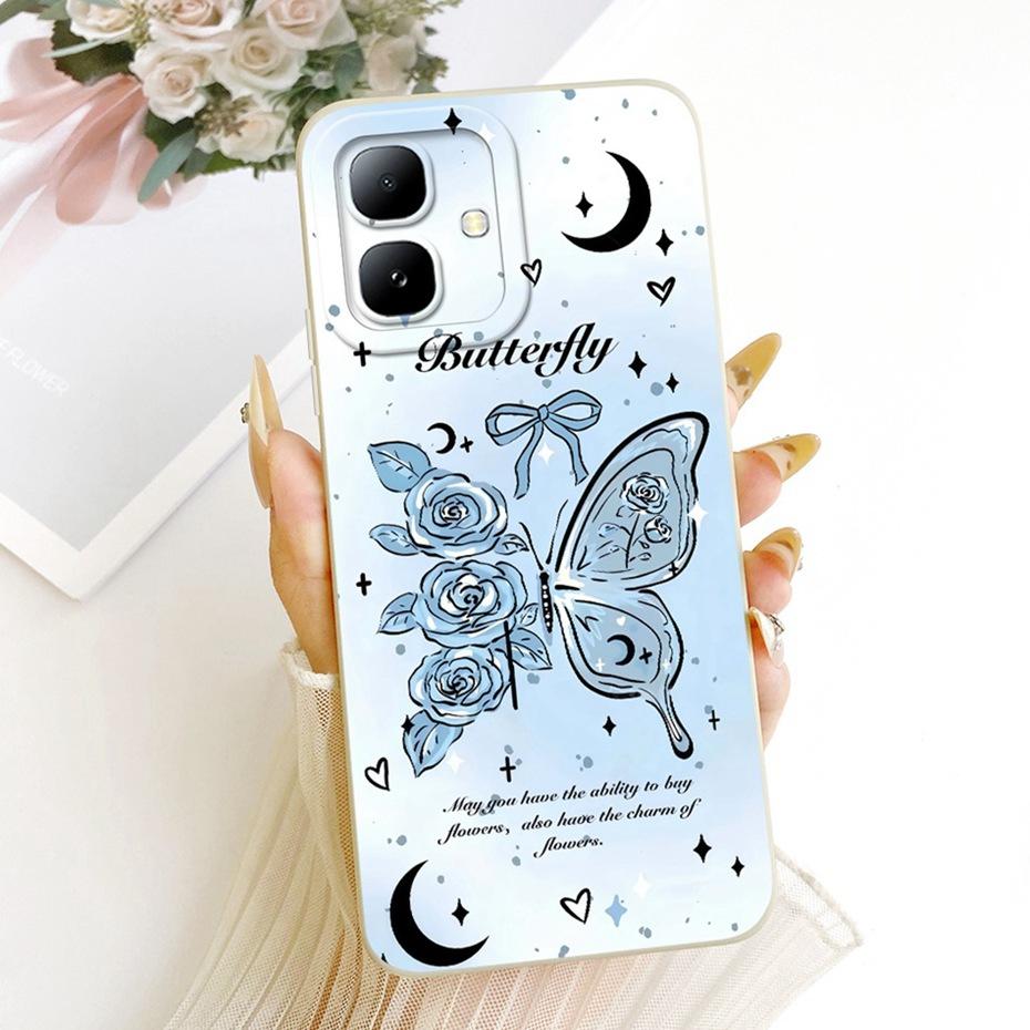 New Fashion Phone Case For Infinix Smart 20 X6840 X6840B Soft Silicone Cases For Infinix Smart20 Shockproof Covers Bumpers