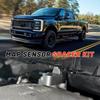 MAP Sensor Spacer Kit Fit for Ford F-250 F-350 F-450 F-550 Super Duty 2020–2026, 6.7L Powerstroke Diesel, Billet Aluminum, Black Anodized