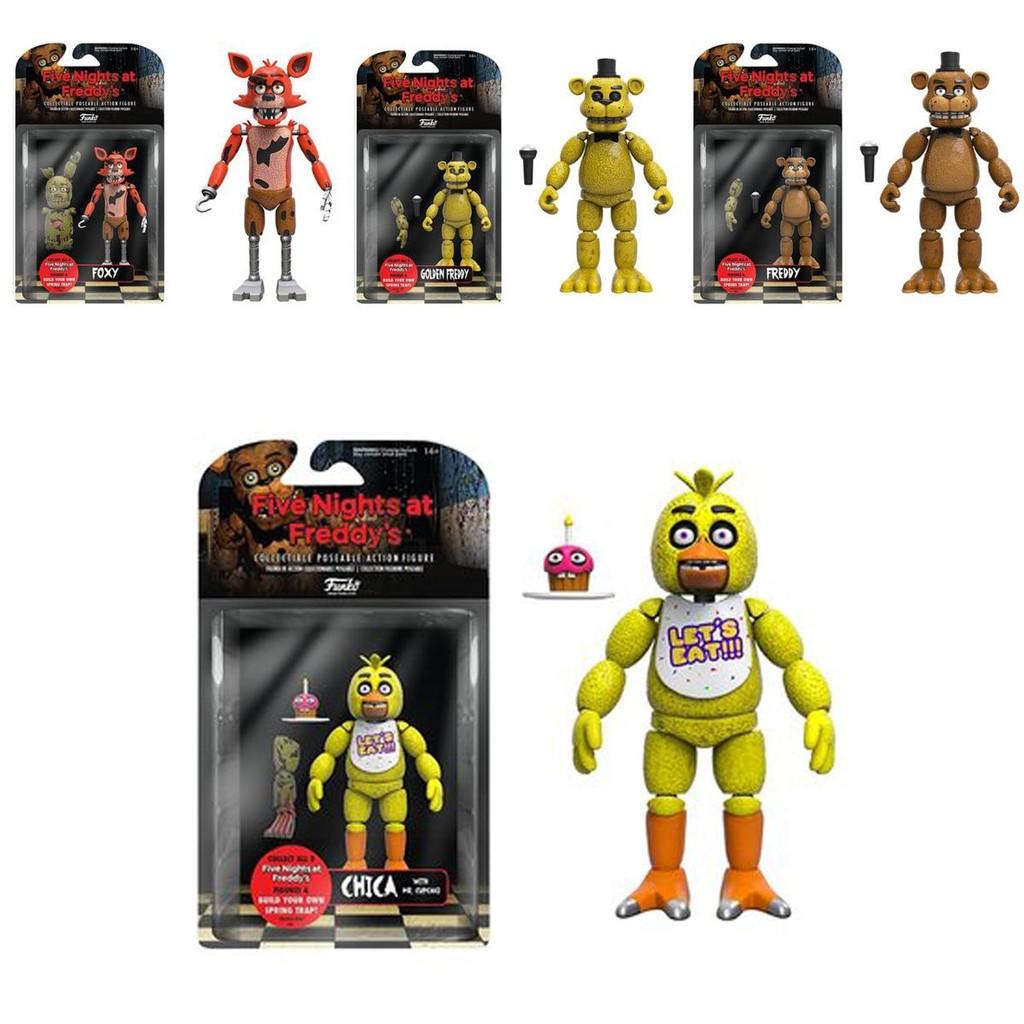 Fnaf Funko Пять Ночей с Фредди Подвижная Фигурка Золотой Фредди для Детей