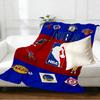 NBA Print Blanket - Soft & Comfortable, for Bedroom, Travel, Sofa, Home Decoration - Birthday Christmas Gift for Friend