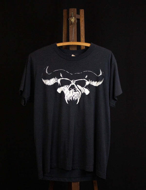 Vintage 1988 Danzig Concert Black Short Sleeve Unisex Tshirt S-5XL Unisex T-Shirt