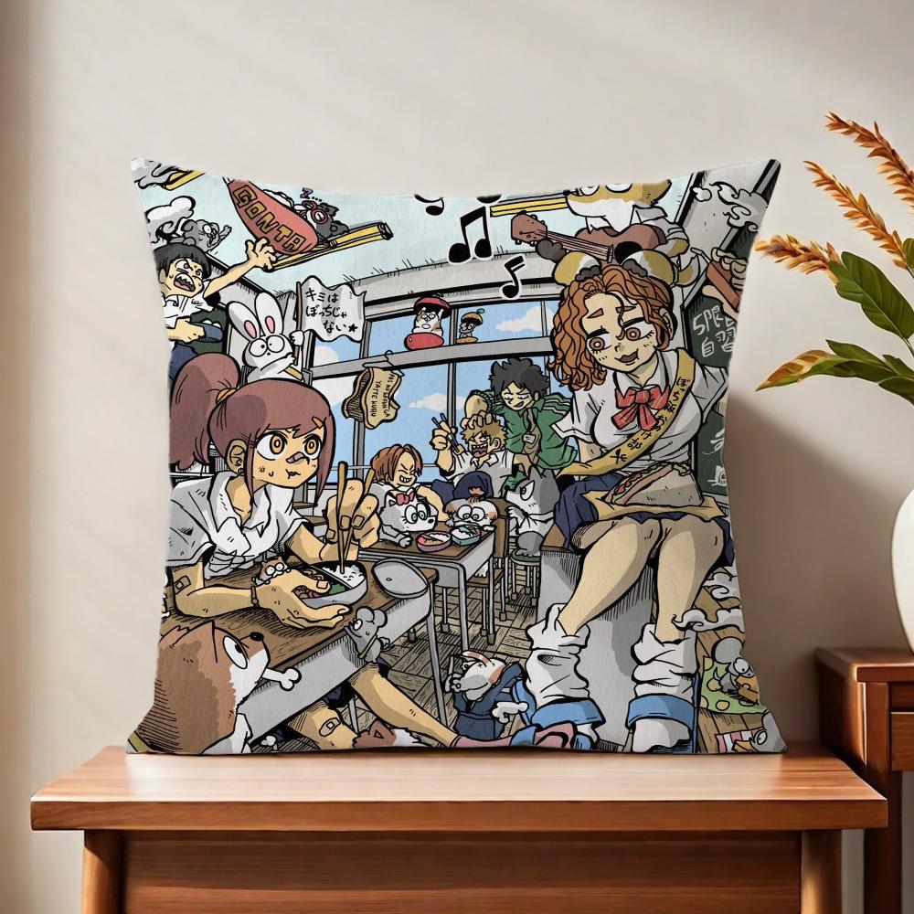 KKazuki OOekaki cushion cover For Pillow Printing Sofa Decoration Home Car Room Coffee Shop Office Nordic Simplicity