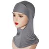 Women Headscarf Hat Solid Color Ethnic Top Hat Comfortable Elastic Hair Bag Head Wrap Headwear Hair Accessory