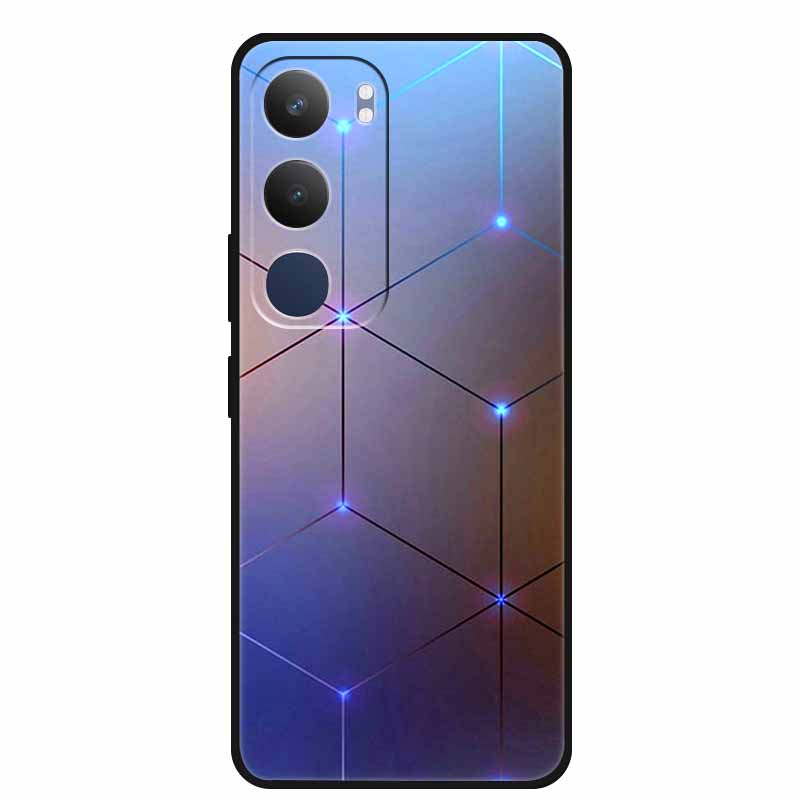 Чехол для Vivo Y19s 4G Y 19s 6.68" Мягкий силиконовый ТПУ чехол для телефона для Vivo Y19s Pro 4G Мультяшное животное Ударопрочный чехол Y19 s Pro 4G