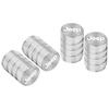 4Pcs Car Wheel Tire Valve Stem Cover Dustproof Cap Accessories For Jeep Grand Cherokee Wrangler JK Gladiator Compass Renegade MWGHF1